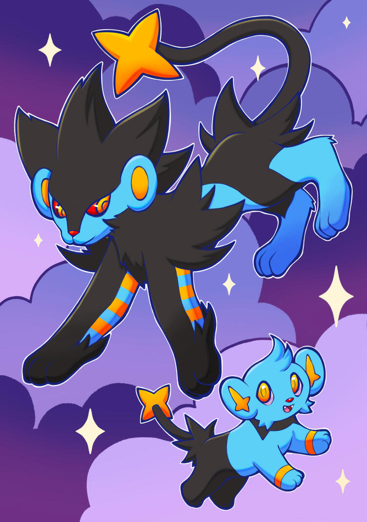 Luxray and Shinx